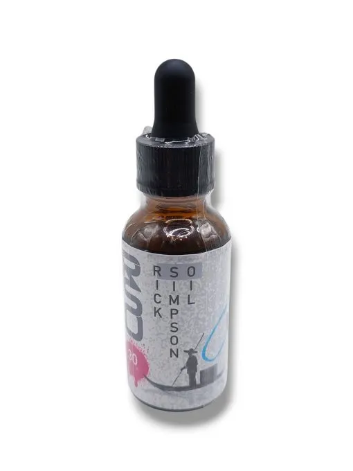 OilWell Rick Simpson Oil sublingual oil bottle