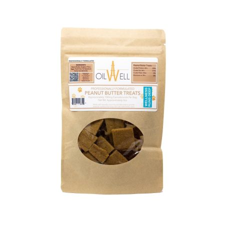 CBD Oil Peanut Butter Dog Treats (4oz/100mg)