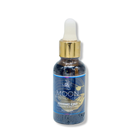 MOON 3000mg CBD Sublingual Oil 1oz (30ml) with Jillybean and AC/DC Terpenes