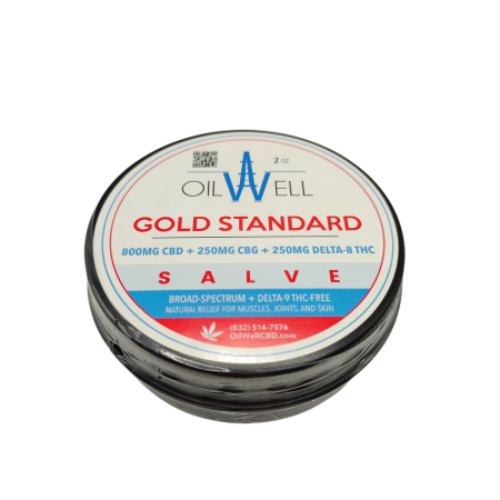 GOLD STANDARD MAXX+ All-Natural 1300mg Full-Spectrum Extra Strength CBD/CBG/Delta-8 THC Salve!