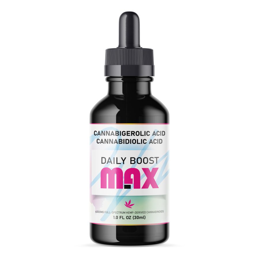 DAILY-BOOST-MAXX CBGA + CBDA Fomula for Immune Support