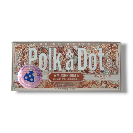 POLKA DOT (MUSCIMOL) AMANITA MUSCARIA MUSHROOM CHOCOLATE BAR – Horchata
