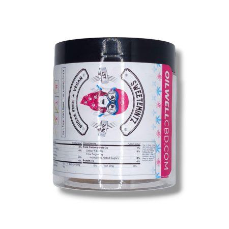 10-Count SWEETEMintz: Sugarfree Vegan Peppermint Hard-Candy with 28mg Delta-9 Nano THC, 100mg Nano CBD, & 50mg CBG